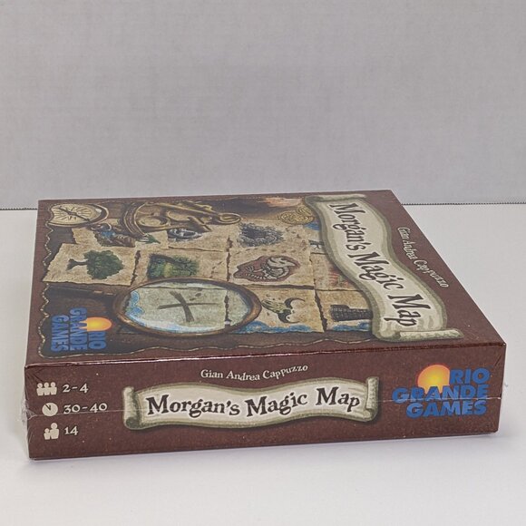 Morgan's Magic Map Board Game Rio Grande Games 2021 New Sealed RIO614 - Picture 3 of 5